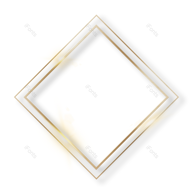 边框图片,简约元素,金属PNG,渐变免抠素材